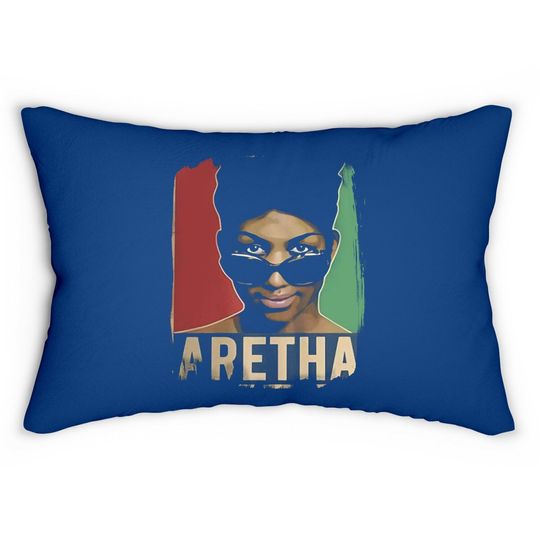 Aretha Franklin Lumbar Pillow Classic Short Sleeve Lumbar Pillow Lumbar Pillow Tops