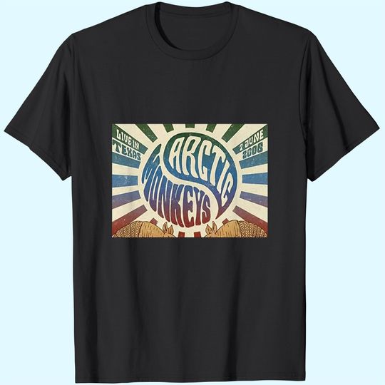 Arctic Live in Texas Monkeys Show RetroT-Shirt