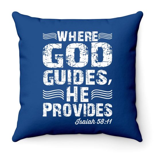 Christian Throw Pillow For & Men, Bible Throw Pillow Throw Pillow