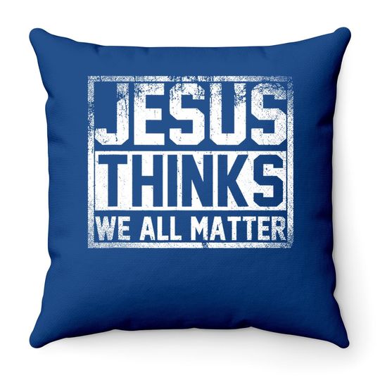 Religious Christian Gift Faith Jesus Throw Pillow