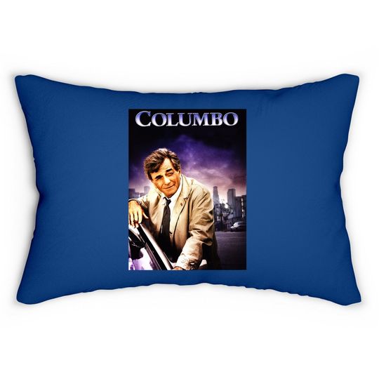 Columbo V5 Tv Series Drama Film Movie Poster 1968 Lumbar Pillow