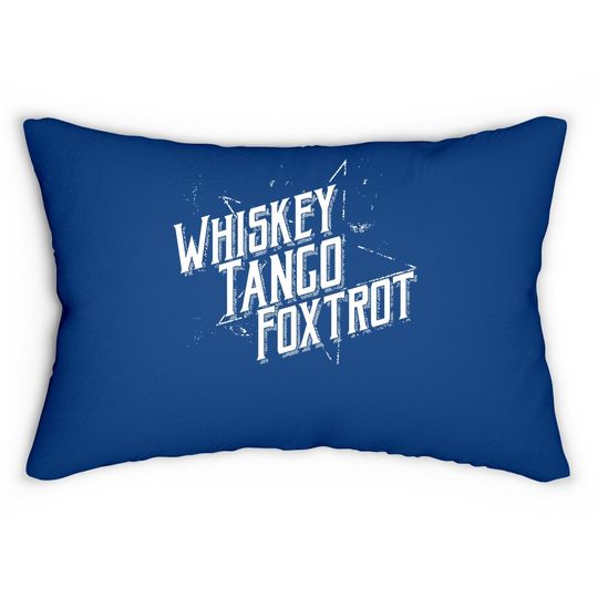Lumbar Pillow Whiskey Tango Foxtrot Ii