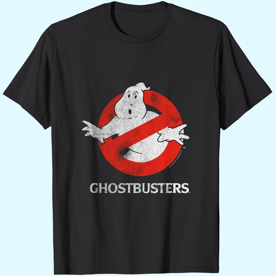 Ghostbusters Vintage Ghost Logo T-Shirt
