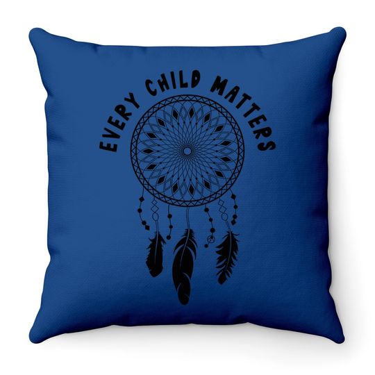 Orange Throw Pillow Day September 30th 2021 Every Child Matters Throw Pillow