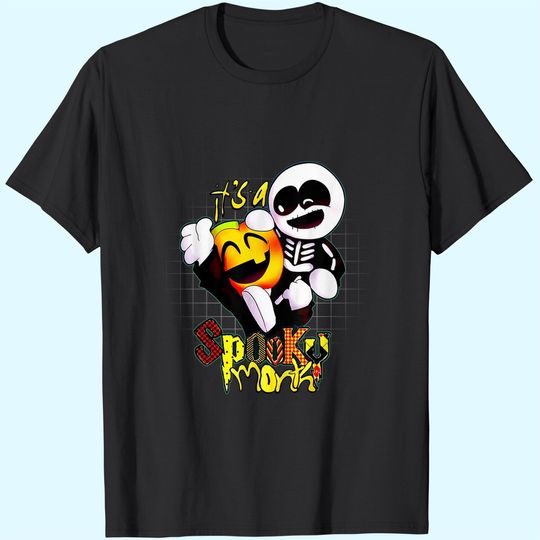 It's A Spooky Month Skid And Pump T-Shirt