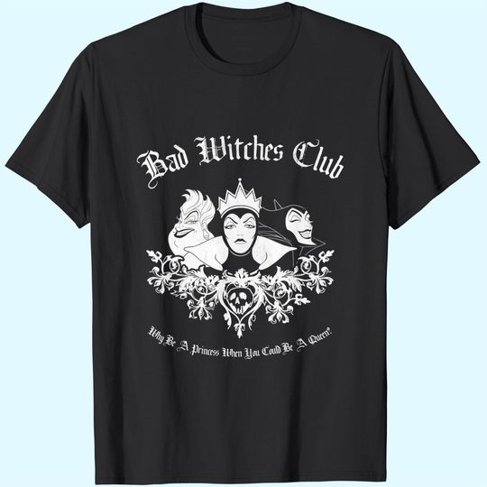 Disney Villains Bad Witches Club Group T-Shirt