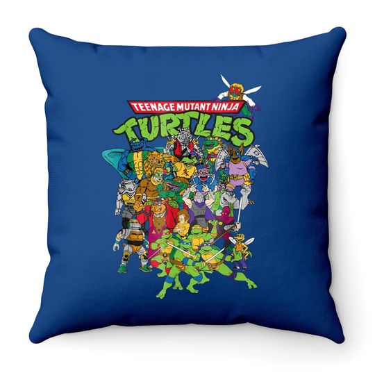 Teenage Mutant Ninja Turtles Large Character Group Throw Pillow