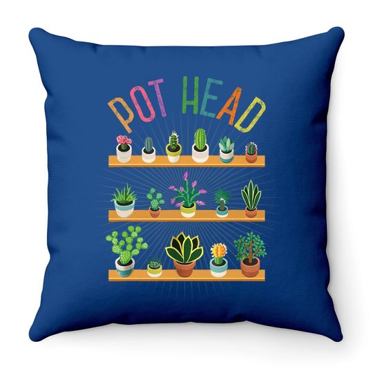 Plant Lover And Gardener Throw Pillow
