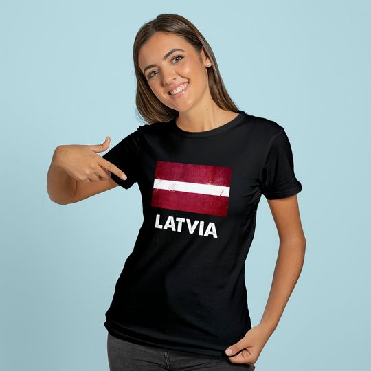 Latvia Flag Hoodie