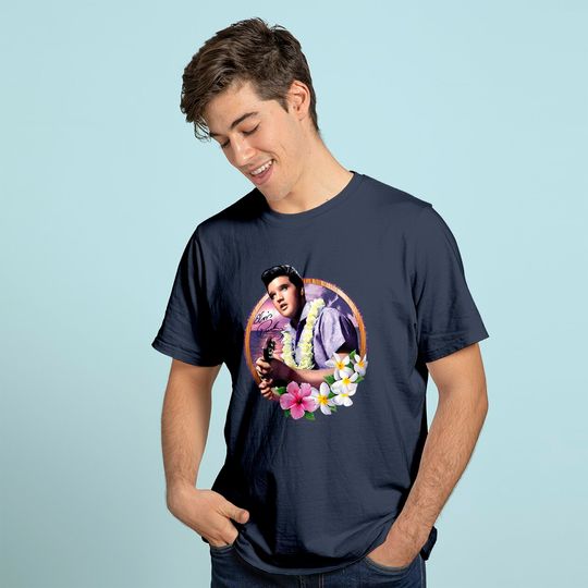 Elvis Presley Luau King  T Shirt