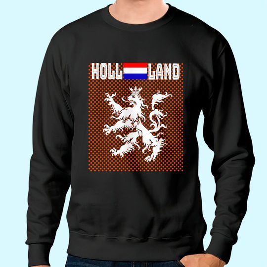 Euro 2021 Men's  Sweatshirt Holland Soccer
