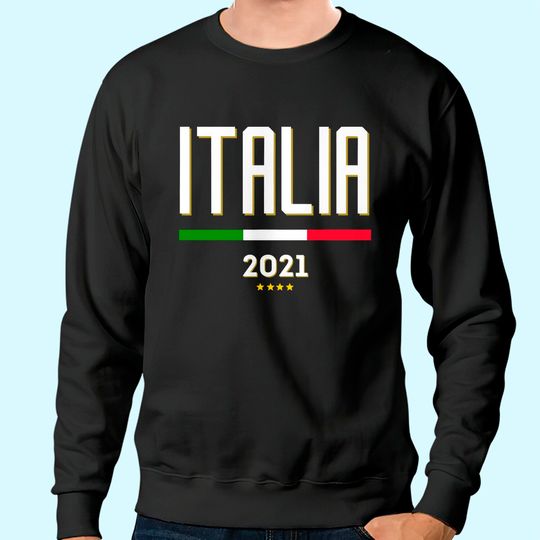 Euro 2021 Men's Sweatshirt Italia Football