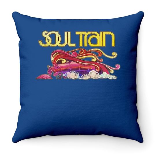 Jiangmuya Soul Train Art Logo Throw Pillow