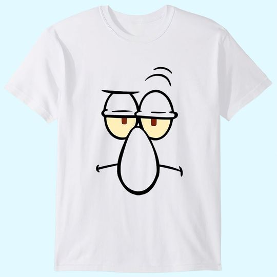 SpongeBob SquarePants Squidward Face T-Shirt