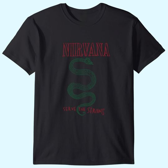 Nirvana Serve The Servants Serpent T-Shirt