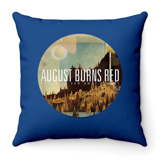 August Burns Red Far Away Places Throw Pillow