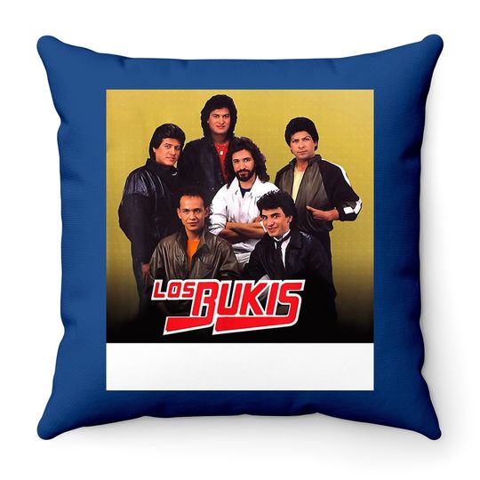 Los Funny Bukis Throw Pillow