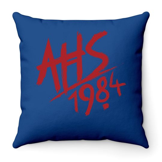 American Horror Story: 1984 Logo Throw Pillow