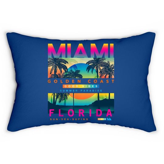 Miami Lumbar Pillow Golden Coast