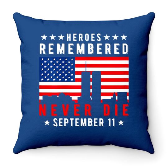 Patriot Day Throw Pillow