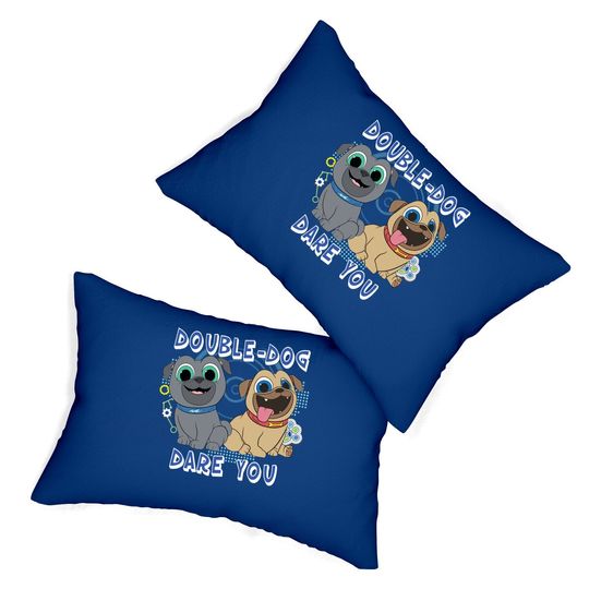 Disney Puppy Dog Pals Rolly Bingo High Five Lumbar Pillow