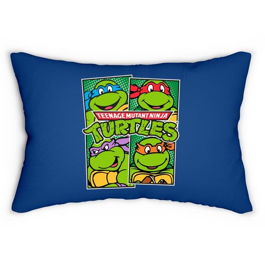 Teenage Mutant Ninja Turtles Paneled Characters Lumbar Pillow
