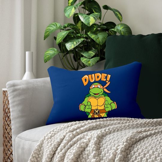Teenage Mutant Ninja Turtles Michelangelo Dude Lumbar Pillow