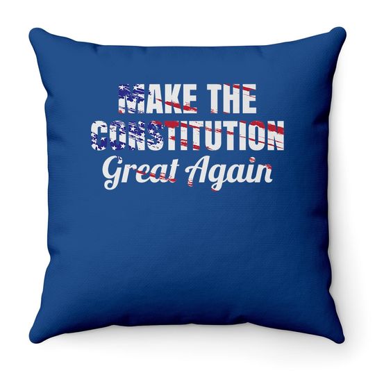Libertarian Make The Constitution Throw Pillow