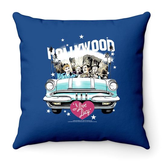 Trevco I Love Lucy Short Sleeve Throw Pillow
