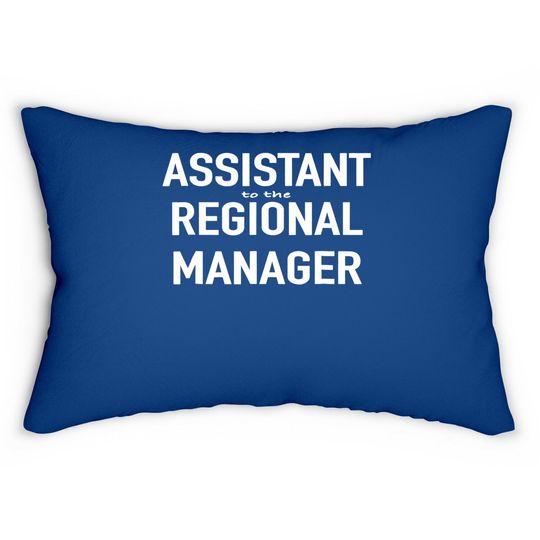 Assistant To The Regional Manager Office Lumbar Pillow
