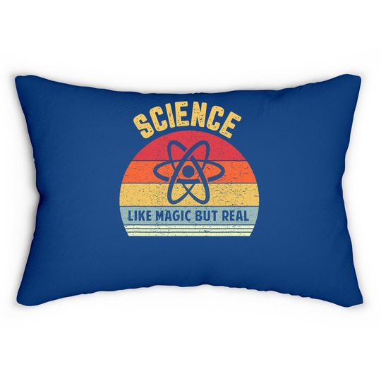 Science Like Magic But Real Lumbar Pillow