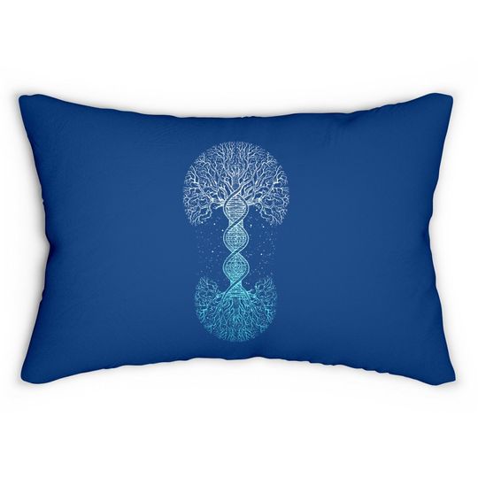 Dna Tree Of Life Science Lumbar Pillow