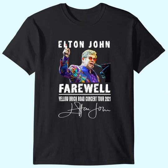 Graphic Elton Arts John Country Music Vintage Tour 2021 Arts T-Shirt