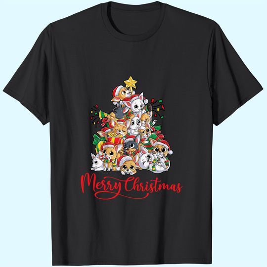 Chihuahua Christmas T-Shirts