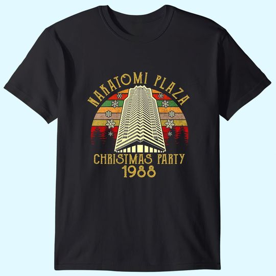 Die Hard Nakatomi Plaza Christmas Party 1988 T-Shirts