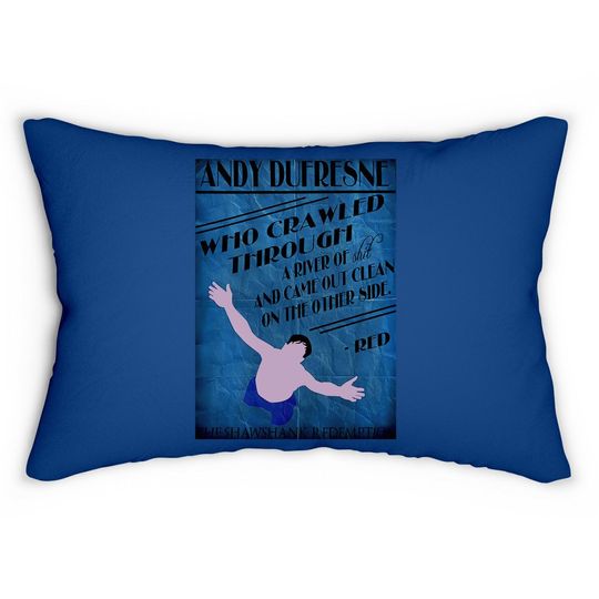 The Shawshank Redemption Andy Dufresne Lumbar Pillow