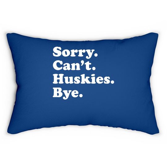 Husky Gift For Boys Or Girls Lumbar Pillow