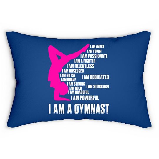 I Am A Gymnast Lumbar Pillow