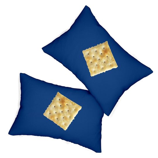 Dry White Cracker Lumbar Pillow