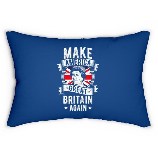 Make America Great Britain Again Party Gifts Lumbar Pillow