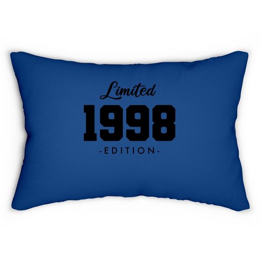 Gift For 23 Year Old 1998 Limited Edition 23rd Birthday Lumbar Pillow