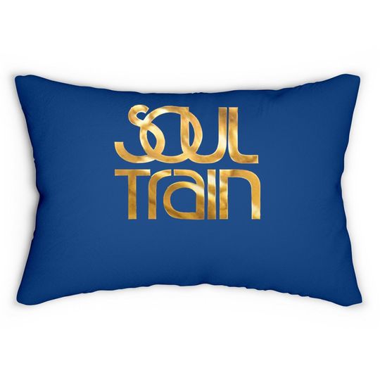 Jiangmuya Soul Train Gold Logo Lumbar Pillow