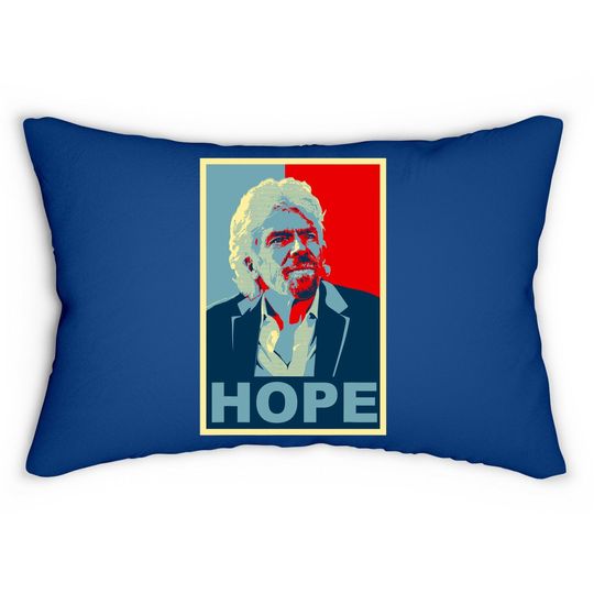Richard Branson Hope Space Travel Entrepreneur Ceo Stock Lumbar Pillow