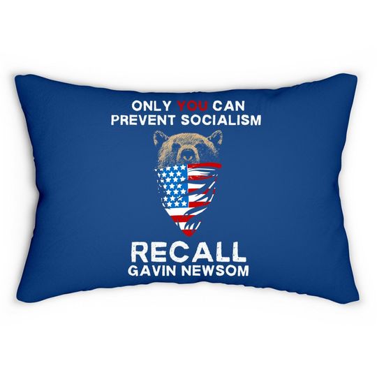 Recall Gavin Newsom Lumbar Pillow
