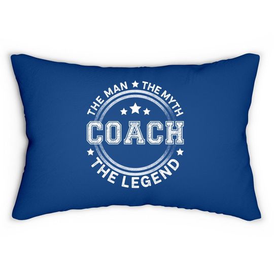 Coach The Man The Myth The Legend Lumbar Pillow