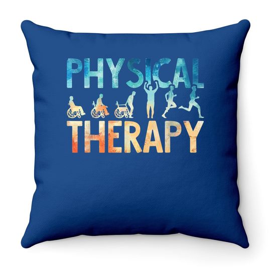 Physical Therapy Physical Therapist Assistant Throw Pillow