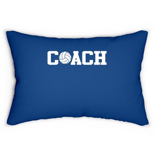Volleyball Coach Lumbar Pillow