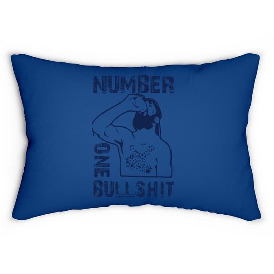 Number One Bullsh Stop He Is A Legend Lumbar Pillow