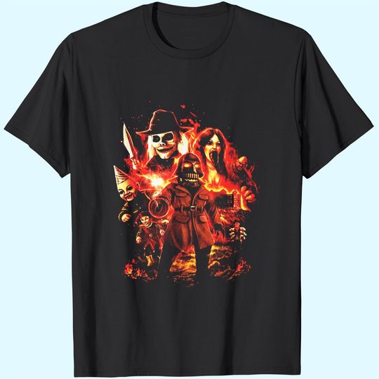 Puppet Master Torched Halloween T-Shirt