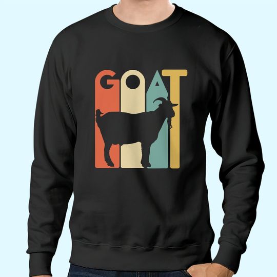 Retro vintage Goat Sweatshirts